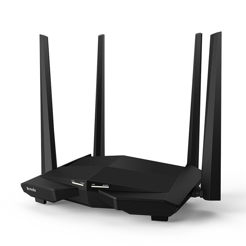 Router Inalámbrico Tenda Ac10u 802.11ac Wave 2.0 2.4/5ghz Usb 3*Gigabit Lan Gigabit Wan 4*Antenas 5dbi Banda Dual