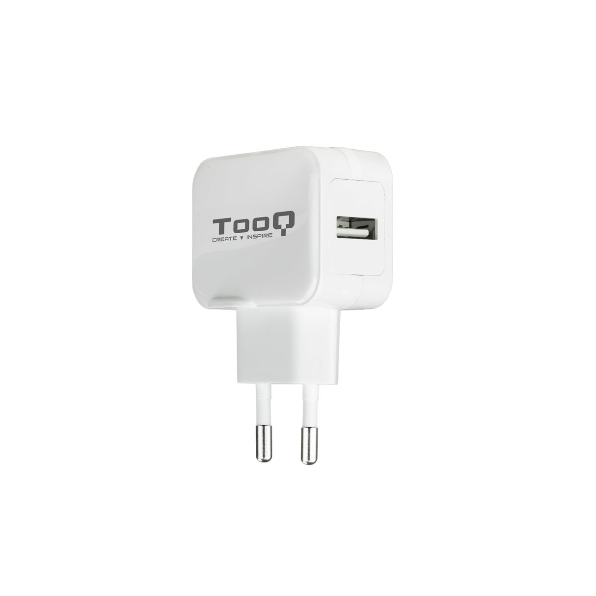 Tooq Cargador De Pared Usb 5v 2.4 A - 1 Puerto Usb - Blanco