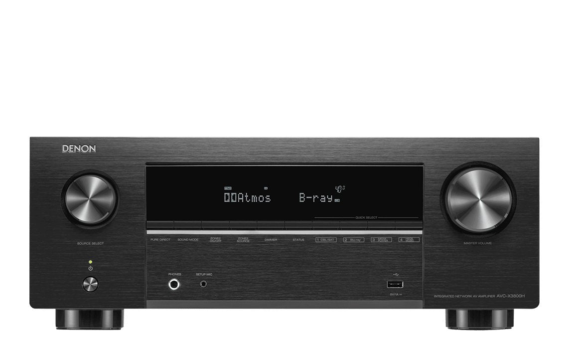 Denon Avc-X3800h Black / Receptor Av 9.4ch 1.650w 8k