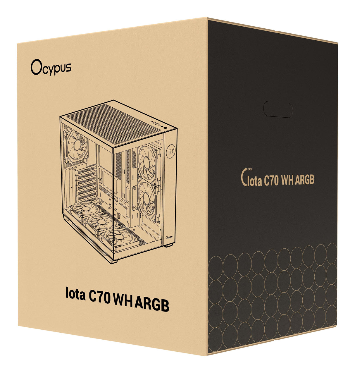 Ocypus Iota C70 Argb (Blanco, Panoramaglas) Iota-C70-Whd600xx-Gl