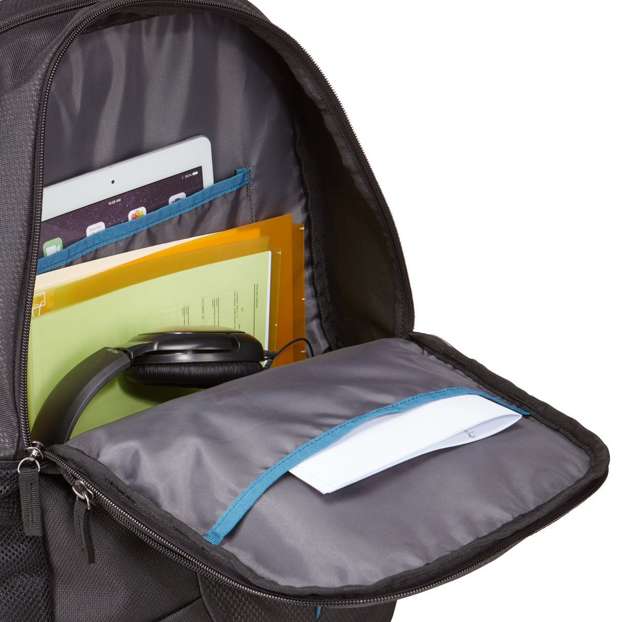 EAN 0085854238656 - Case Logic Prevailer PREV-217 Black/Midnight mochila Mochila informal Negro Poliéster imagen 2