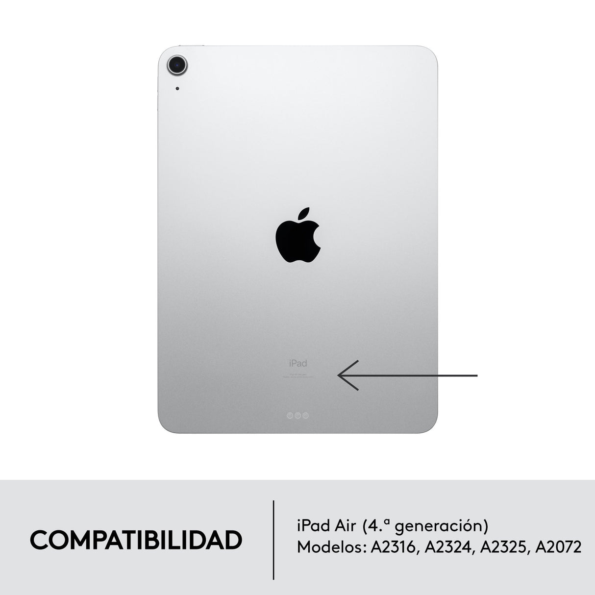 EAN 5099206096103 - Logitech 920-010300 teclado para móvil QWERTY Español Smart Connector Gris imagen 16