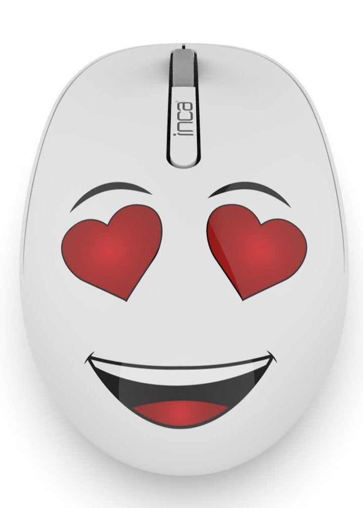 Inca Wrls Raton 1200dpi 3tamen 2.4ghzusb-A Weeny Emoji Ws
