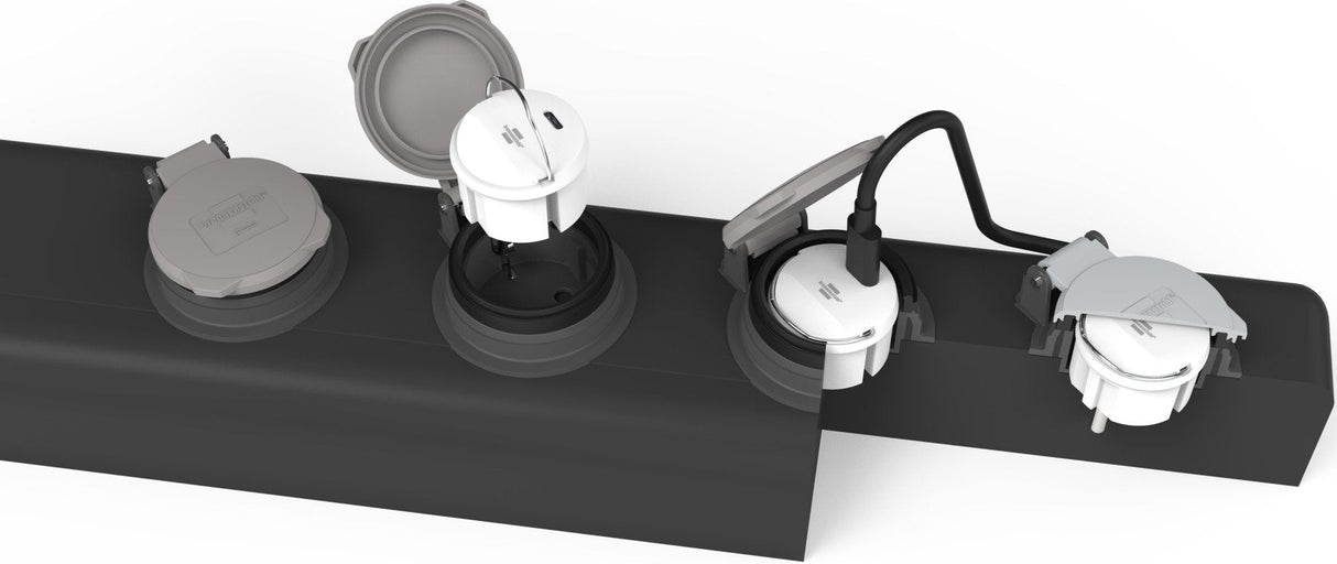 Brennenstuhl Usb-C Steckdosenadaptador, Usb-C Ladehembra 2,4 A, Max. 12,0 W, Blanco