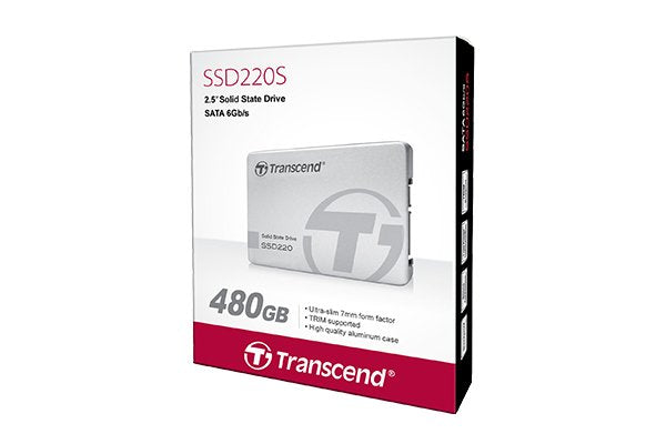 Disco Ssd Transcend 480gb Sata Iii 2.5\1 Hasta 550 Mb/S Ts480gssd220s