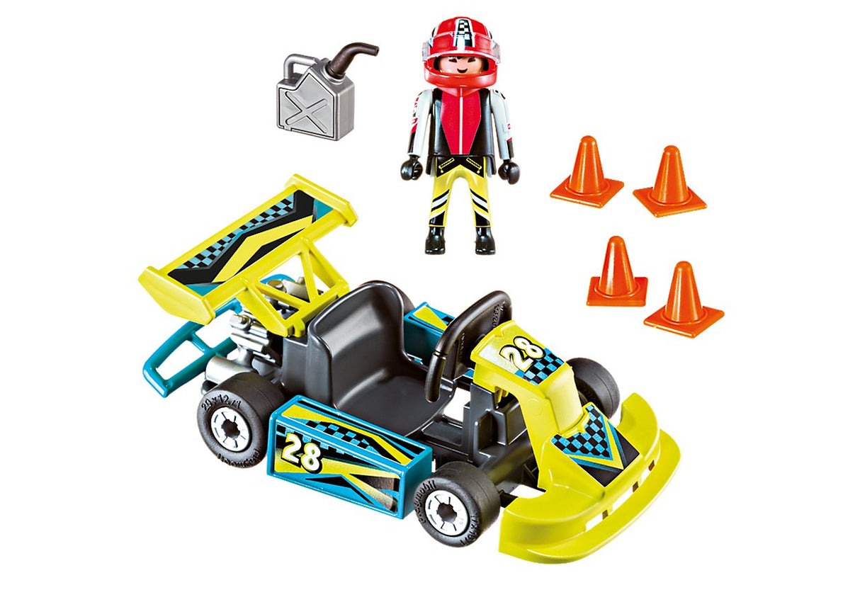 Playmobil 9322 Action Go-Kart Racer Carry Case
