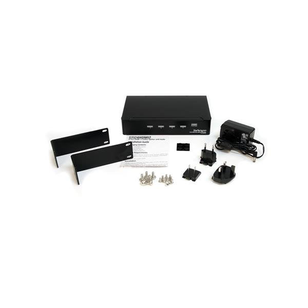 Startech Videosplitter Hdmi 4puertos Amplificador De SeaAl 1920x1200 1080p
