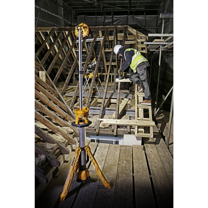 Dewalt Dcl079-Xj Luz De Trabajo Negro, Amarillo Led