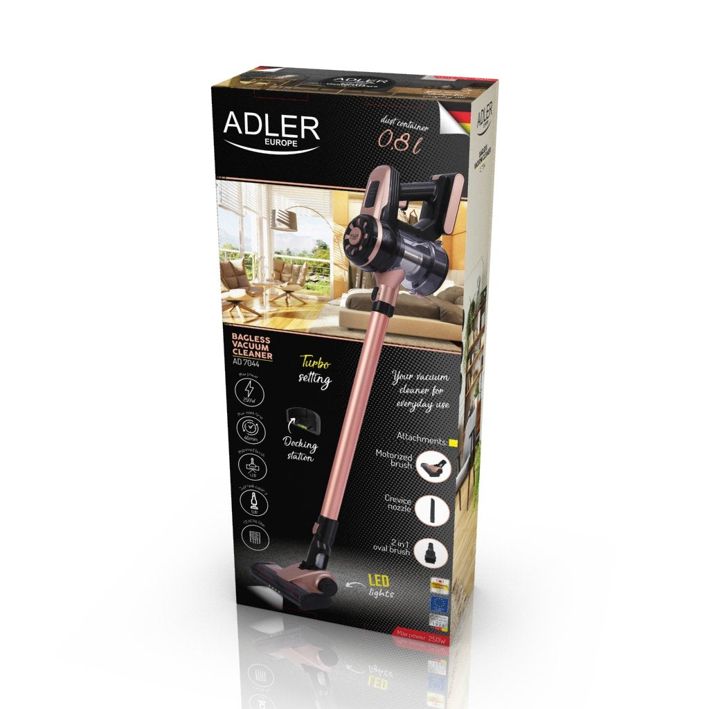 EAN 5902934837088 - Adler AD 7044 aspiradora de pie y escoba eléctrica Aspiradora escoba 2 en 1 Batería Secar Sin bolsa 250 W imagen 15