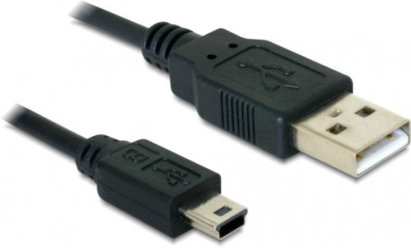 Delock Cable Usb 2.0-A > Usb Mini-B 5 Pin 1 M Macho / Macho
