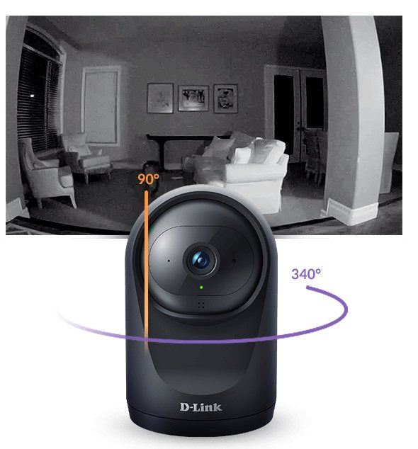 Cámara De Videovigilancia D-Link Dcs-6500lh 85 Visión Nocturna Control Desde App