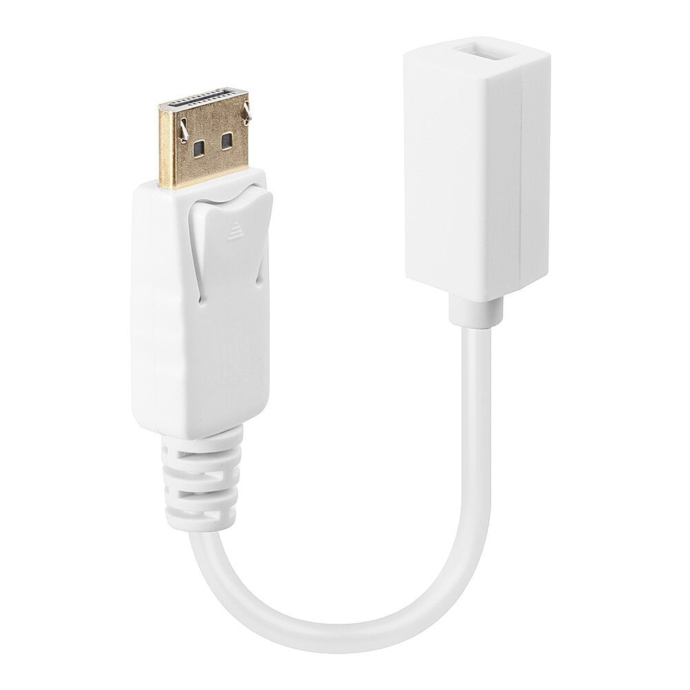 Lindy 41060 Adaptador 0,15 M Displayport Mini Displayport Blanco