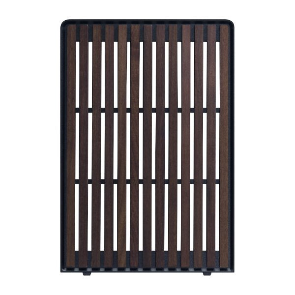 Lian Li Dan Cases A3-Matx Wood Edition Front Panel - Walnuss, Schwarz