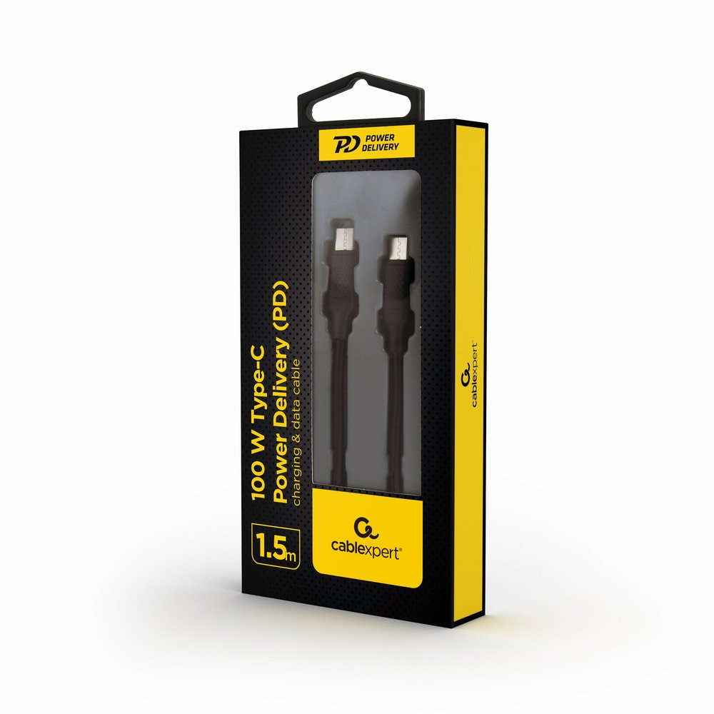 EAN 8716309121552 - Gembird CC-USB2-CMCM100-1.5M cable USB USB 2.0 1,5 m USB C Negro imagen 2