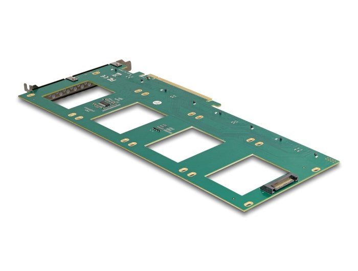 Delock 90169 Tarjeta Pci Express 4.0 X16 A 4 X Interno U.2 Nvme Sff-8639 - Bifurcación (Laxan 288 X 122 Mm)