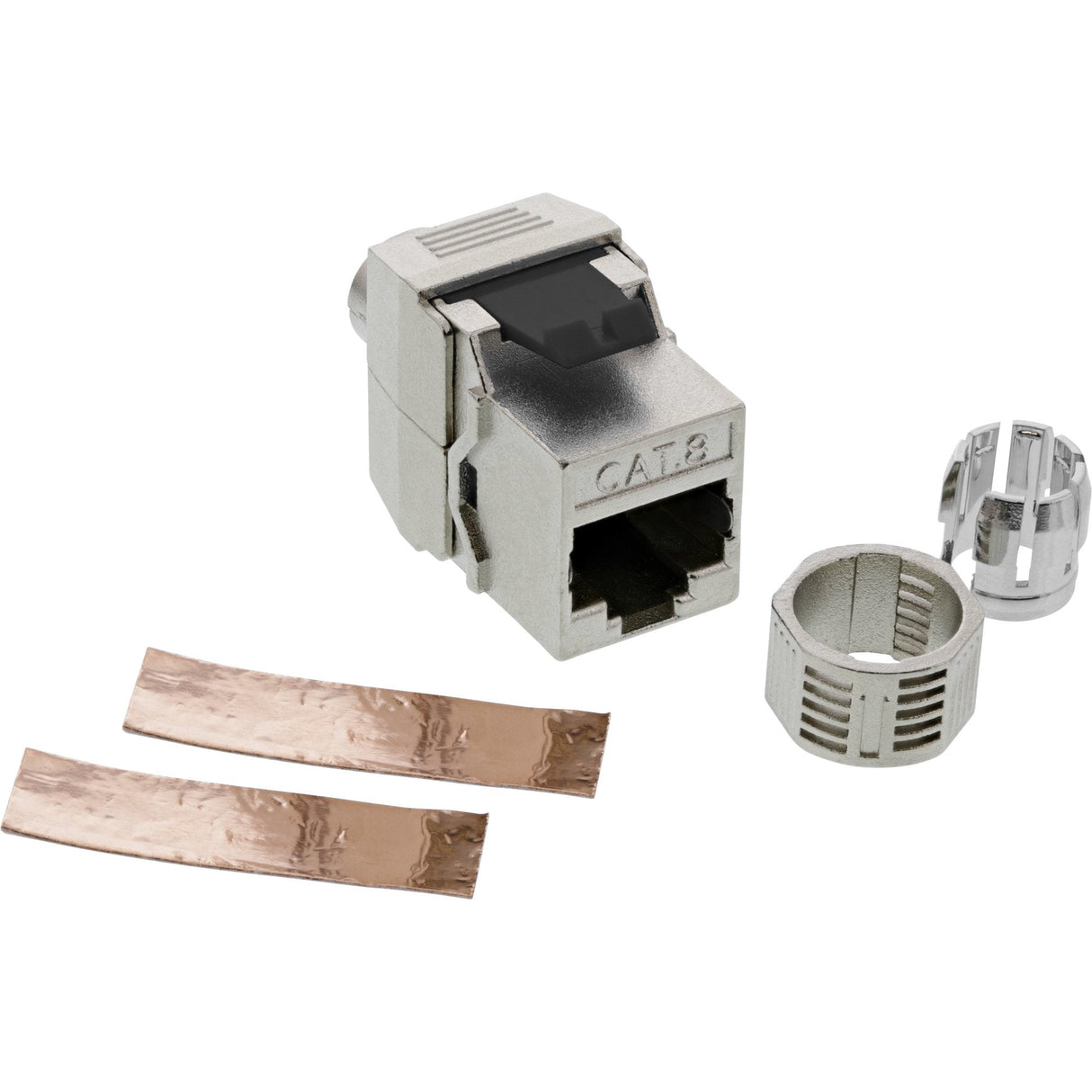 Módulo Inline Rj45 Keystone Jack Cat.8.1