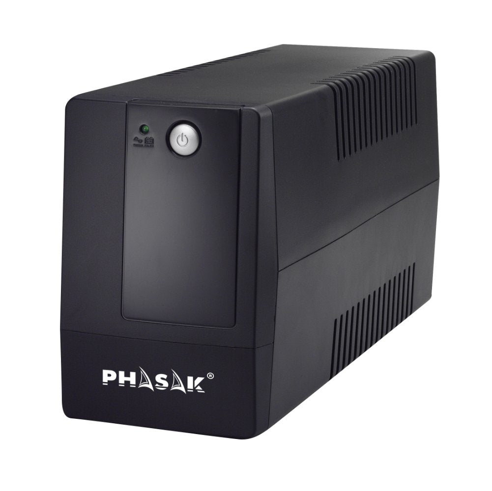 Sai Línea Interactiva Phasak Basic Interactive 600 Va 600va-360w 2 Salidas Formato Torre