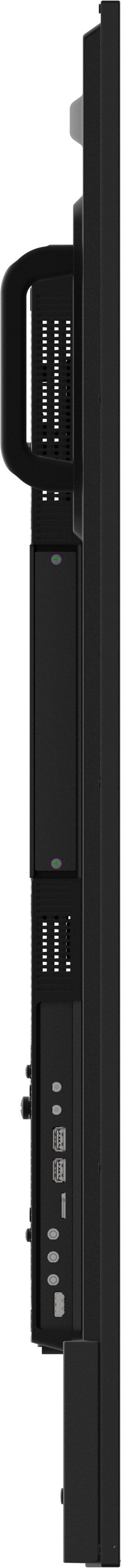 Iiyama Lh7565uhsb-B1 Pantalla De Señalización Diseño De Quiosco 189,2 Cm (74.5") Led Wifi 800 Cd / M² 4k Ultra Hd Negro Procesador Incorporado Android 11 24/7