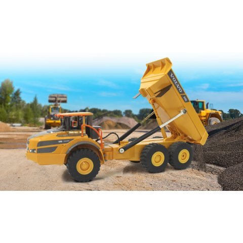 EAN 4042774458089 - Jamara Volvo A40G modelo controlado por radio Camión basculante Motor eléctrico 1:20 imagen 20