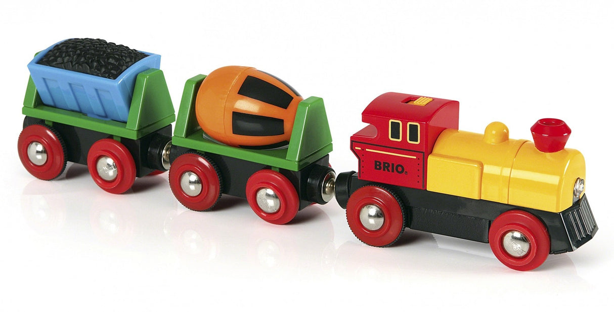 Brio World World Zug Con Locomotora De Batería, Vehículo De Juego 33319
