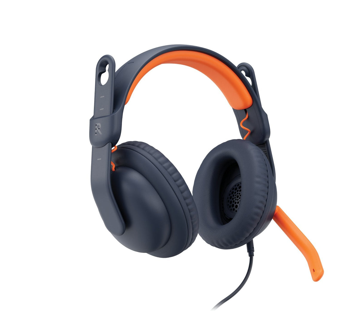 Auriculares Logitech Zone Learn Diadema Educación Azul, Naranja