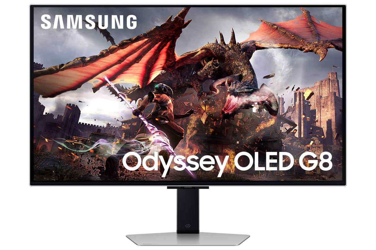 EAN 8806095494142 - Samsung G80SD pantalla para PC 81,3 cm (32") 3840 x 2160 Pixeles 4K Ultra HD OLED Plata imagen 1