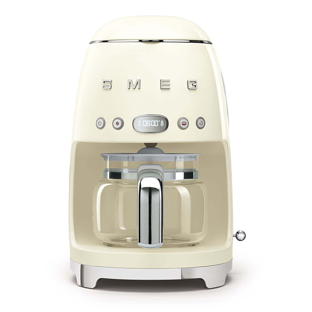 Cafetera De Goteo Smeg Dcf02creu 1,4 L, 1050 W, Color Crema