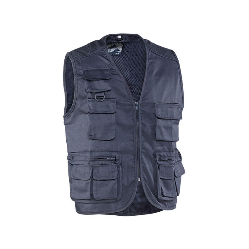 Chaleco Fisherman, Azul Marino, Talla Xl