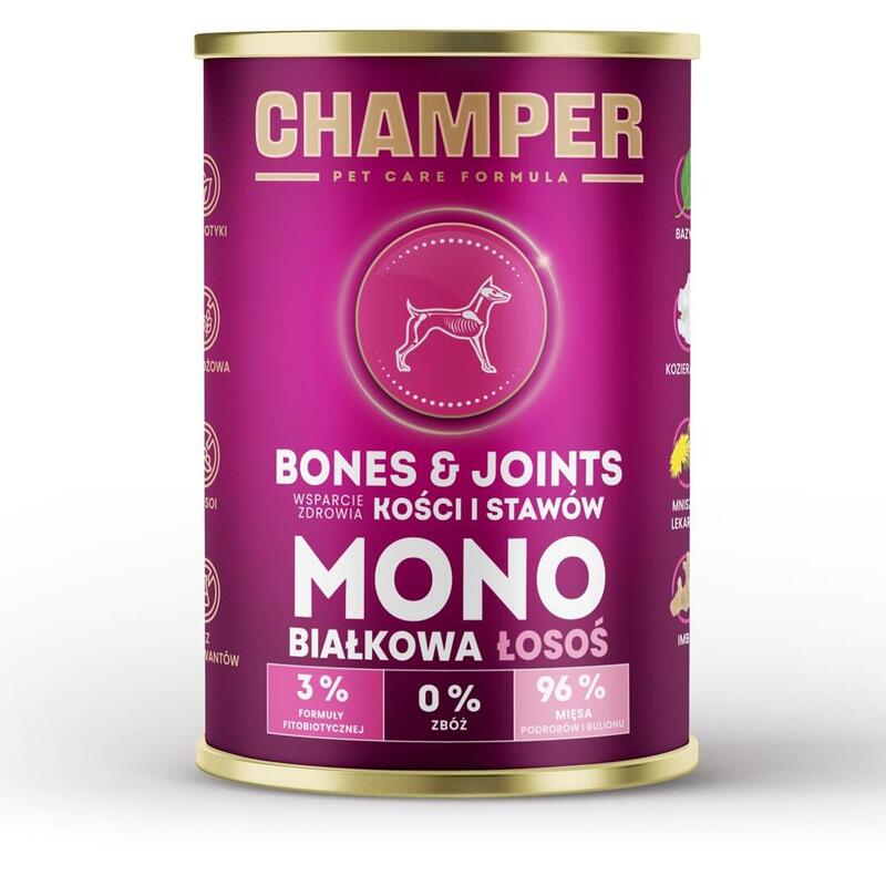 Champer Bones & Joints Salmon - Comida Húmeda Para Perros - 400g