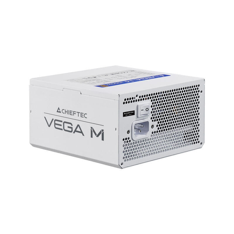 Chieftec Vega M 850w White (Blanco, 1x 12 Pin High Power Gpu, 4x Pcie, Cablemanagement, 850 Watt) Ppg-850-Cw