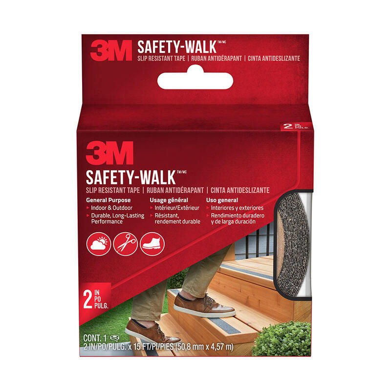 Cinta Antideslizante Para Exterior Negra 50 Mm X 4,5 M