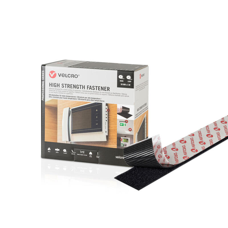 Cinta Ultrafuerte Adhesiva Negra 50 Mm X 5 M