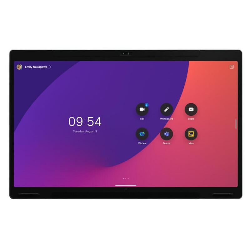 Cisco Webex Board Pro 75 G2 Dispositivo De Vídeoconferencia Certificado Para Microsoft Teams Rooms