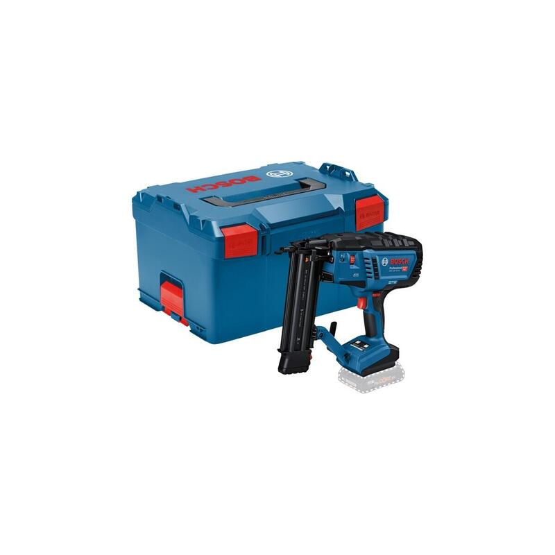 Clavadora Para Madera Bosch Professional A Batería Gnh 18v-50 M Professional Solo, 18 Voltios Azul/Negro, Sin Batería Ni Cargador, En L-Boxx 601482401