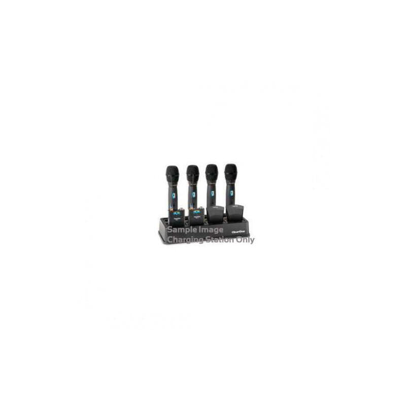 Clearone 4-Bay Docking (Charging) Station For Recharging Transmitters (910-6000-400)