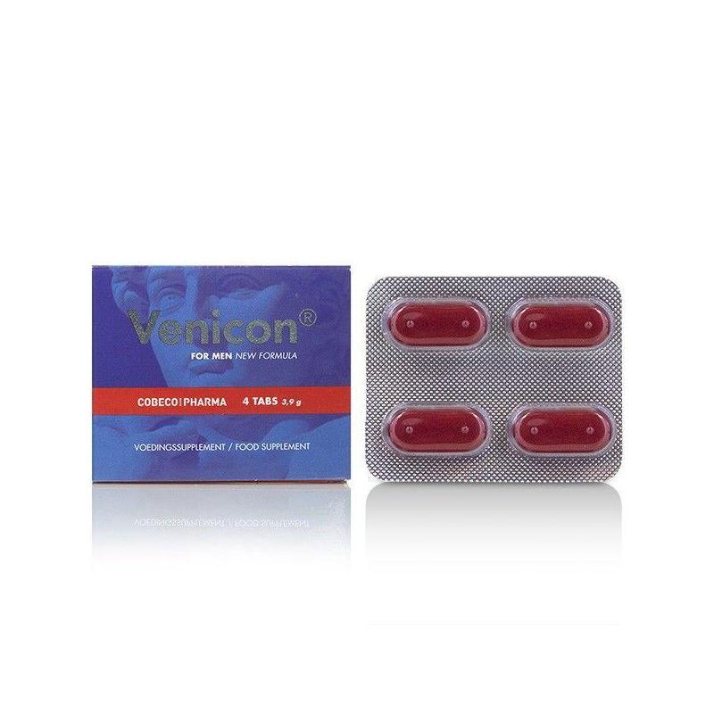 Cobeco - Venicon Complemento Alimenticio Masculino 4 Caps