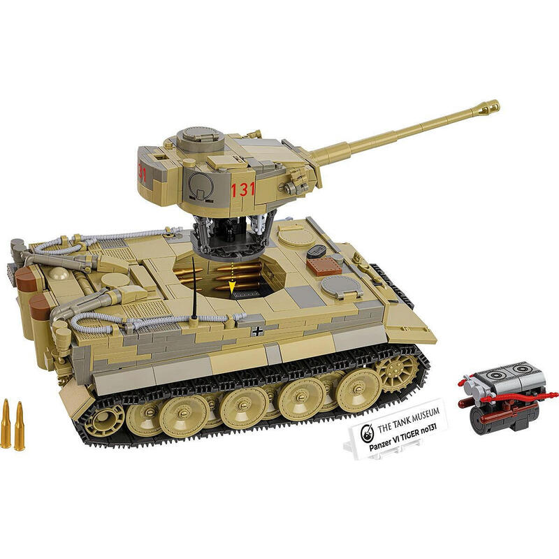 Cobi Panzer Vi Tiger No131, Juguete De Construcción Escala 1:28 Cobi-2588