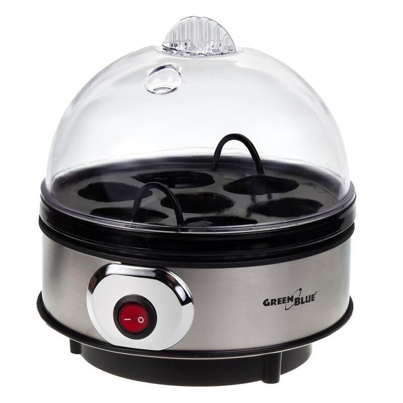 Cocedor De Huevos Greenblue Gb572 Automático, Potencia 400w, Hasta 7 Huevos, Vaso Medidor, 220-240v~, 50 Hz