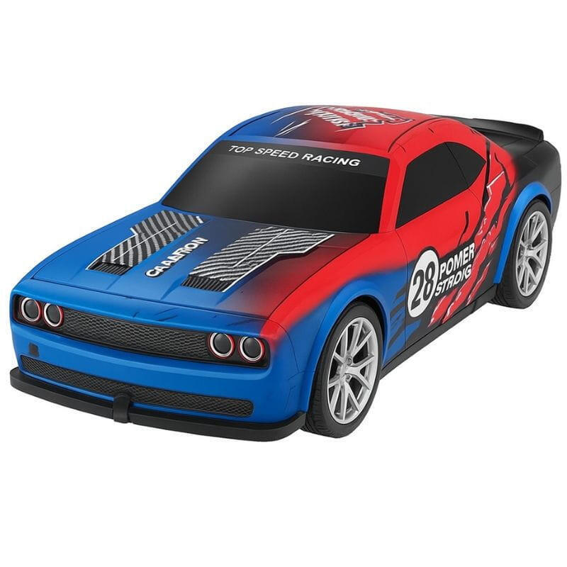 808p 1/22 4wd Drift Rojo Azul - Coche Rc Eléctrico
