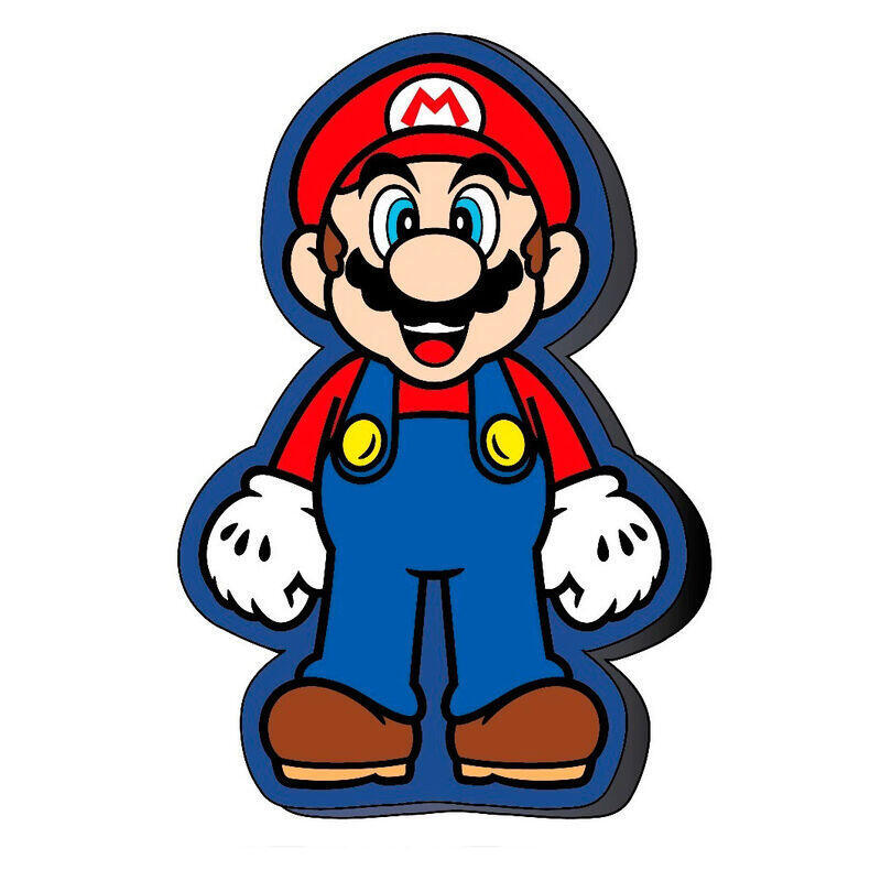 Cojin 3d Super Mario Bros