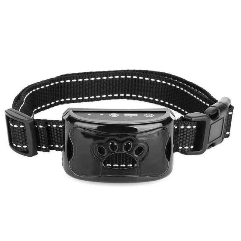 Collar Antiladridos Por Vibración Paw Negro