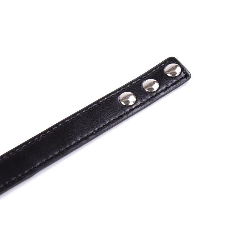 Collar Con Aro Negro