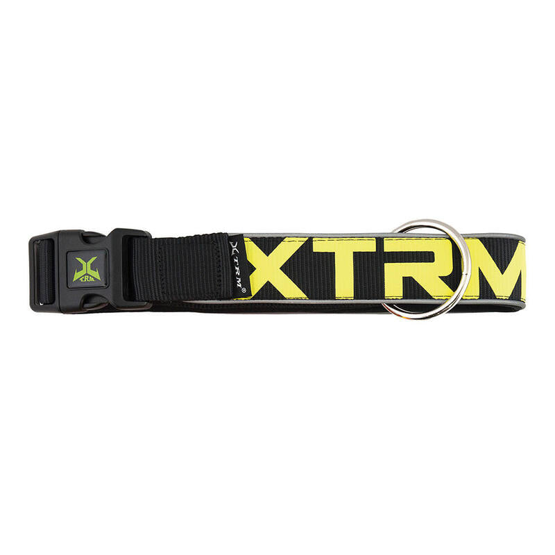 Collar X-Trm Neon Flash Negro 38 Mm X 50-70 Cm