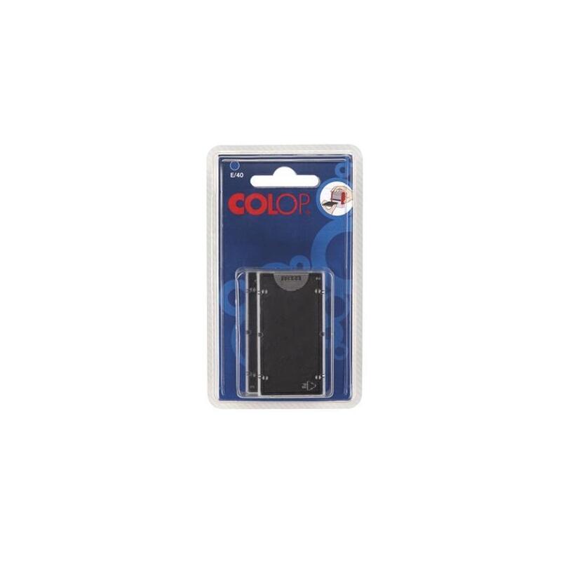 Colop Almohadilla E/54 Azul Blister -2u-