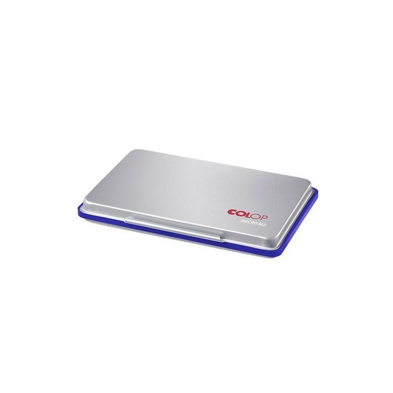 Colop Tampon Micro M2 Estuche De Metal Azul