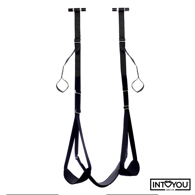Adjustable Door Swing With Legs Support & Seat