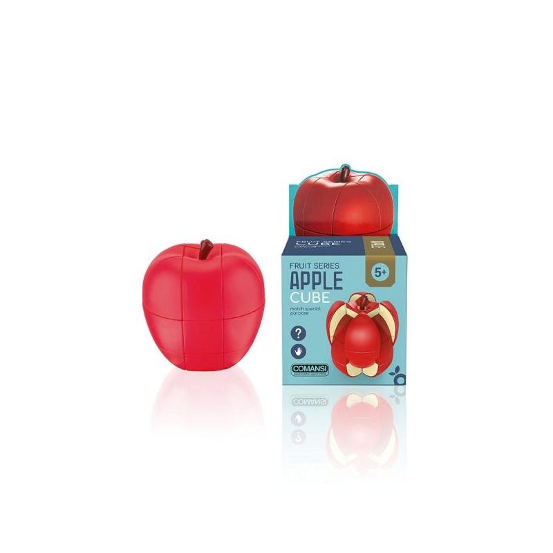 Comansi Fruitcube Rompecabezas Manzanaâ - Puzzle Rompecabeza - Inspirado En Fruta - Juego De Lã³gica - Juego Educativo