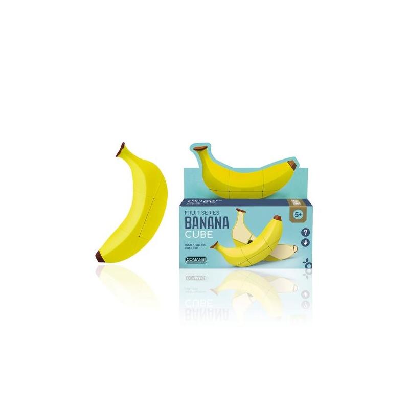 Comansi Fruitcube Rompecabezas Plã¡Tanoâ - Puzzle Rompecabeza - Inspirado En Fruta - Juego De Lã³gica - Juego Educativo