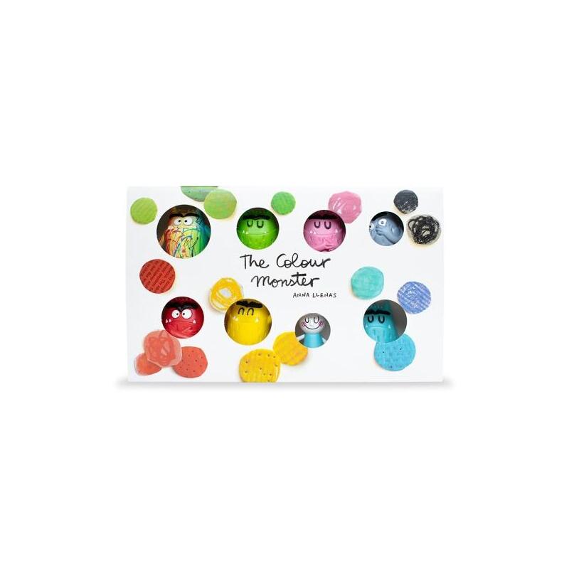 Comansi Set El Monstruo De Colores Completo 8 Figuras - Juego Inteligencia Emocional - Inspirado En Libro