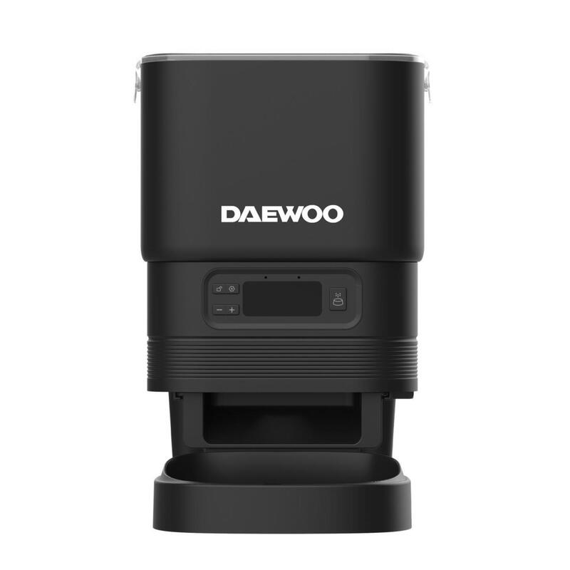Comedero De Mascotas Automatico Daewoo D-Pf11 Capacidad 4l Bateria Y Cable Lcd 6 Comidas Al Dia